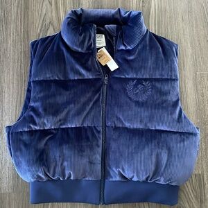NWT PINK Navy Vest Size Medium